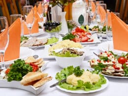 Wedding catering on a budget