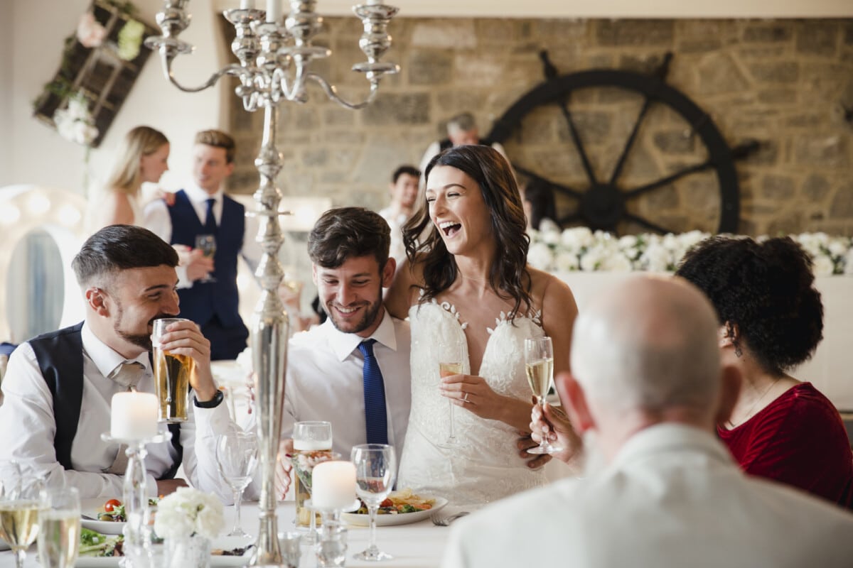 What is the most expensive part of a wedding budget?