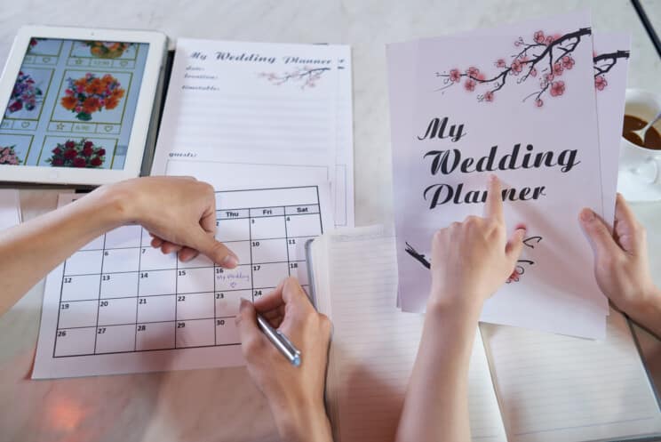 How do I plan a wedding