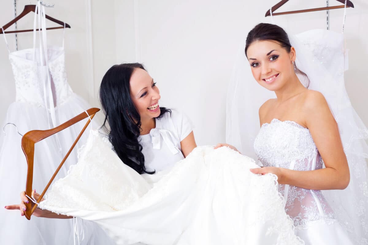 What is the most important part of wedding dress?