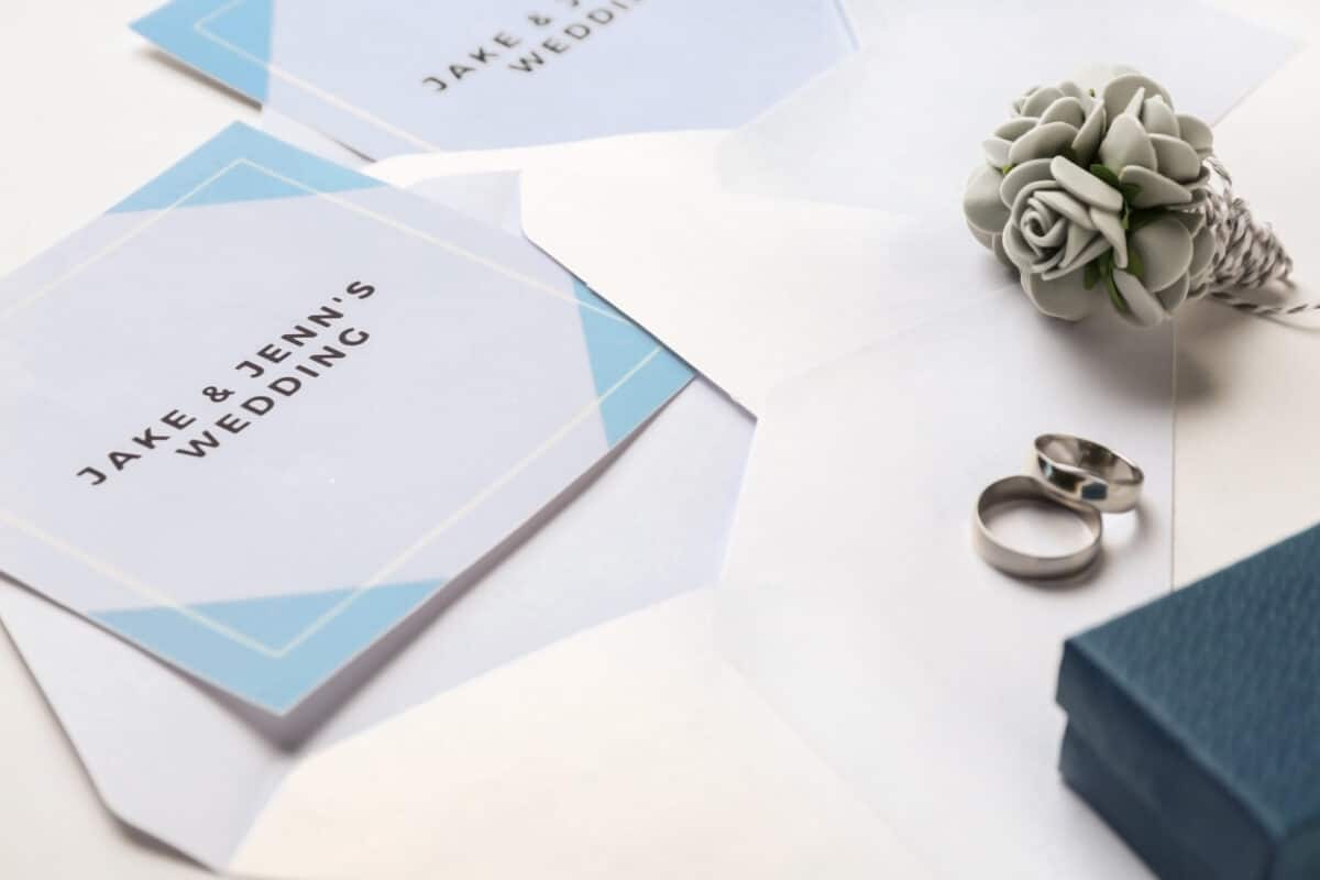 How do you make a wedding invitation unique?