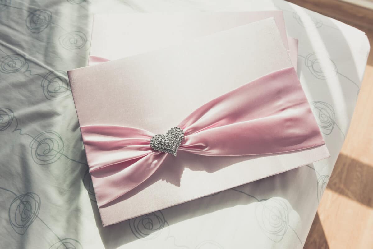 How do you address a wedding invitation in the mail?