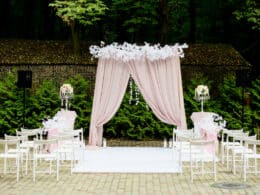 What's The Best Fabric For A Wedding Arch? How Much Fabric Will I Need?