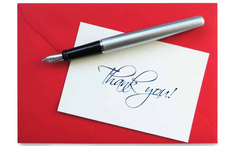 How to Write a Thank-You Note That Your Guests Will Love