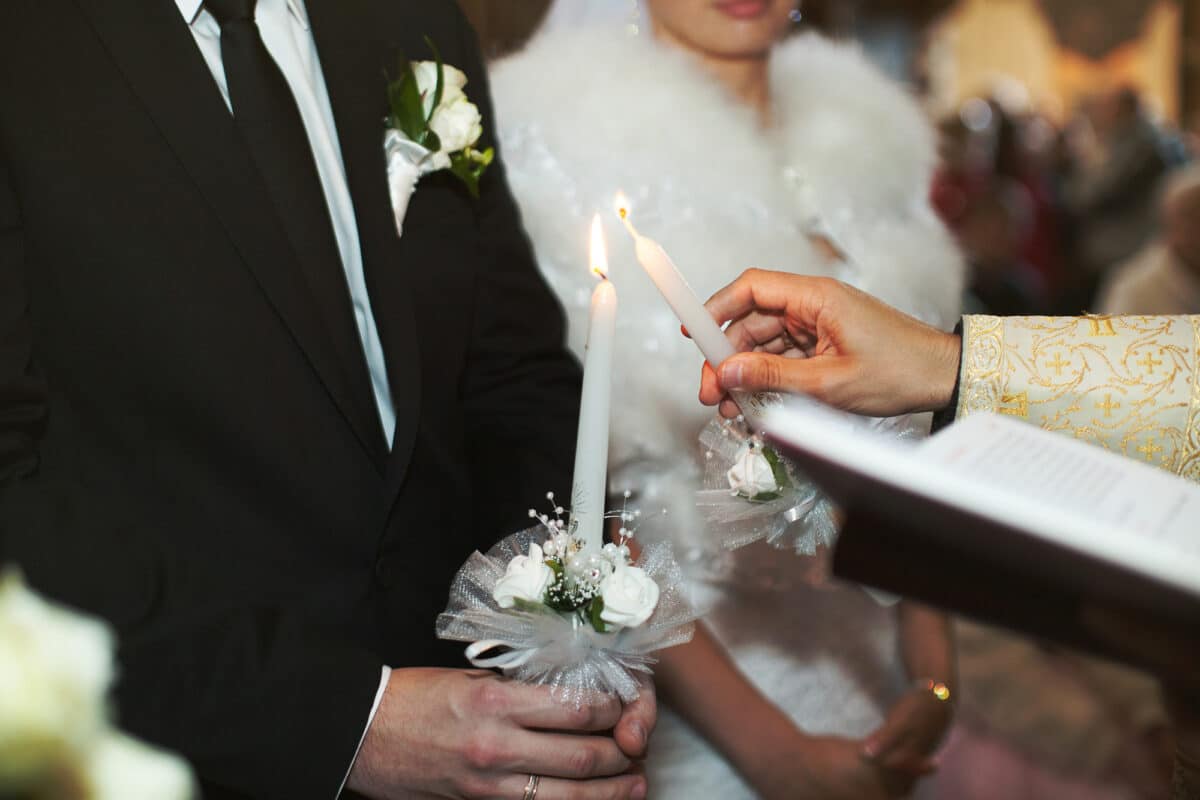 Do the traditional wedding vows come from the Bible?