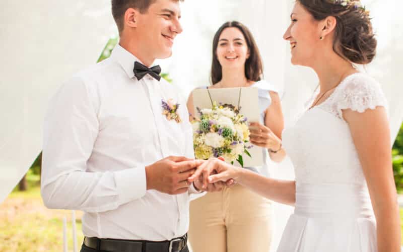 Examples of Crude Wedding Vows