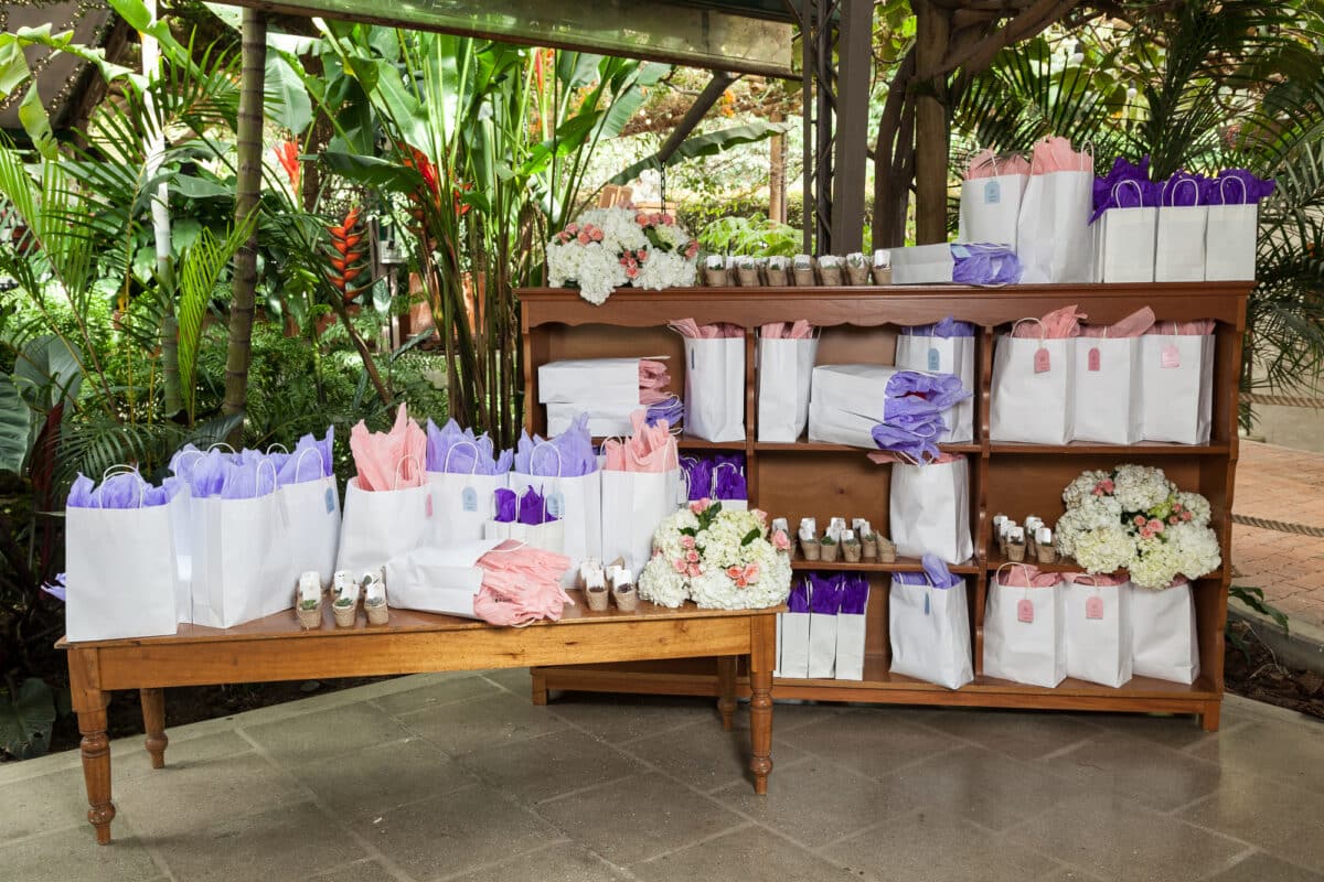 Do you give wedding favors per person or per couple?