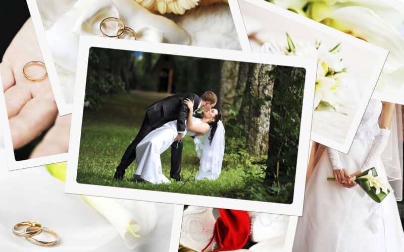 What Do People Do with Wedding Photos?