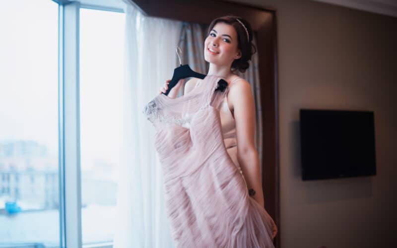 Pink Wedding Dress