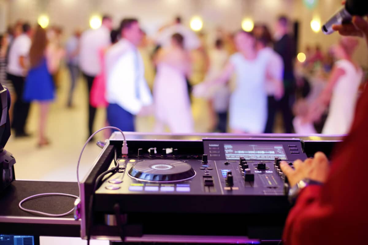 How do you entertain guests at a wedding reception?
