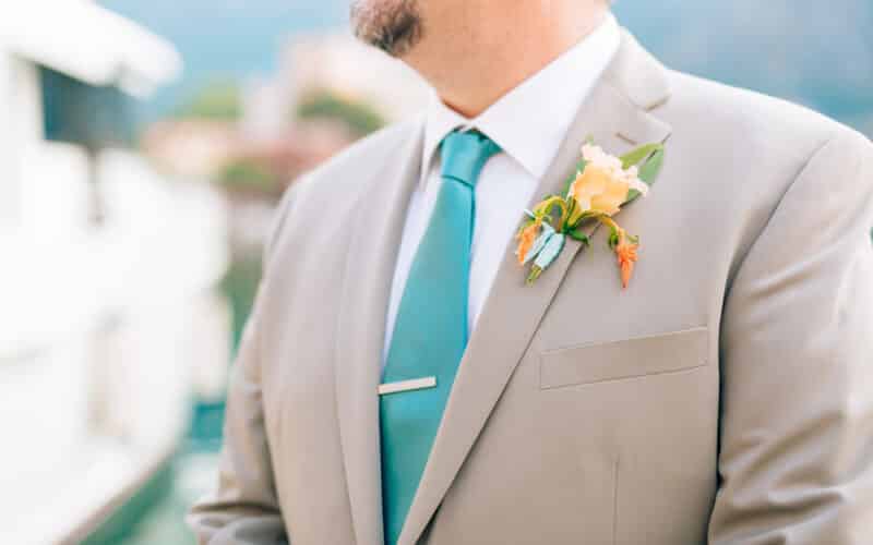 Tan Wedding Suit