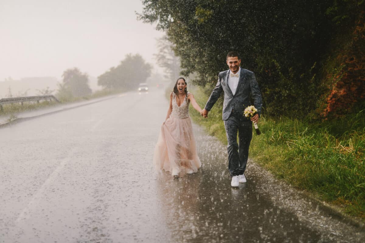 Is it a blessing to rain on your wedding day?