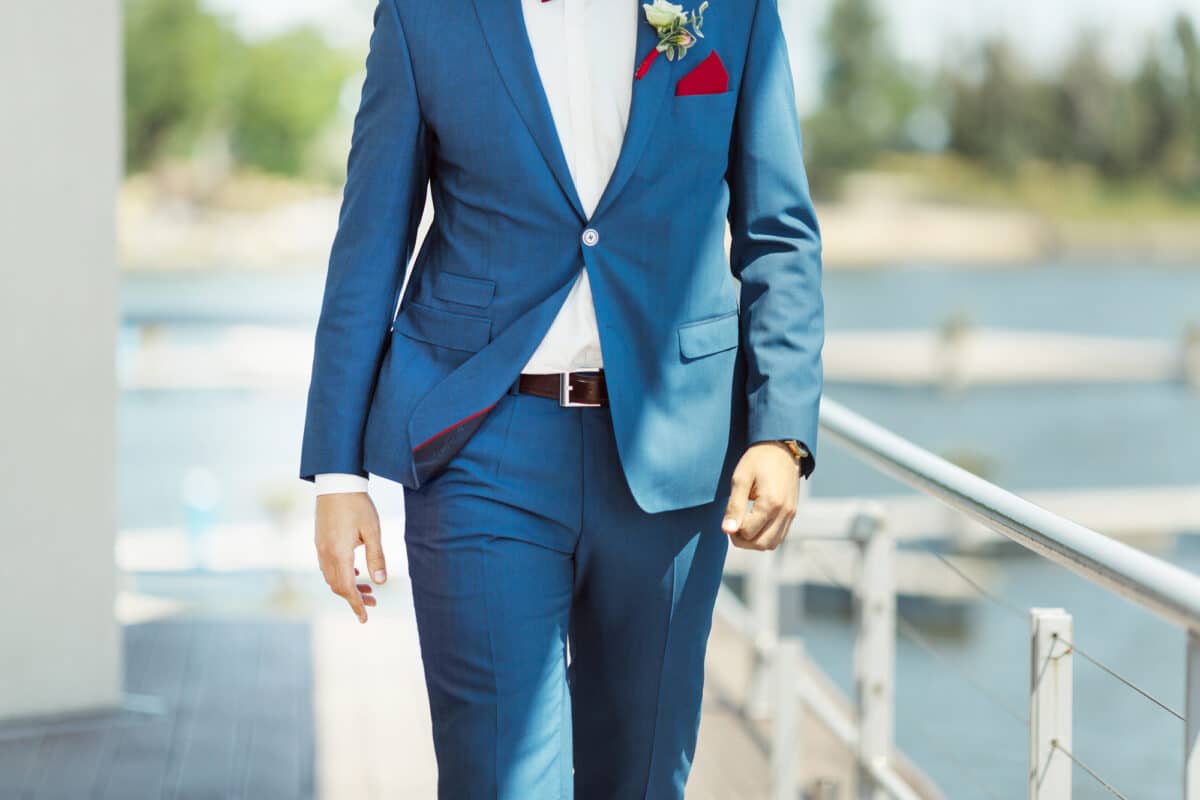 Blue Wedding Suit