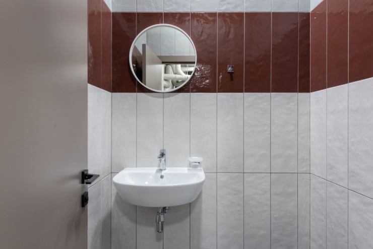 What size are bathroom sink drain pipes?